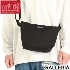 日本正規品 マンハッタンポーテージ ショルダーバッグ メンズ レディース Manhattan Portage 斜めがけ 小さめ 軽量 撥水 大人 A5 MP1603NF Black