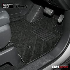 ノア ヴォクシー 90系 7人乗り用 ZWR/MZRA90/95W 2022(R4).- フロアマット 車 1〜3列目 ラゲッジセット ガソリン/ハイブリッド チェック柄 4色 ブラック レッド