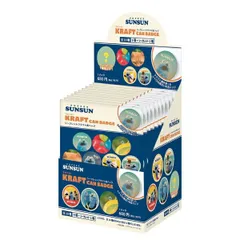 パペットスンスン シークレットクラフト缶バッジ 全10種 コンプリートBOX