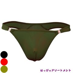 メンズインナー 下着 Tバック パンツ ショーツ 男性用 ステテコ ナイトウエア ユニセックス メンズ インナー セクシー ユニセックス 女装 女装男子 3サイズ M L XL LL 2L ３カラー ブラック レッド グリーン 黒 赤 緑 エロ