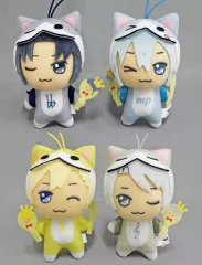 【中古】ぬいぐるみ 全4種セット きらどるぬいぐるみ～第2弾～vol.2 「アイドリッシュセブン×太鼓の達人」