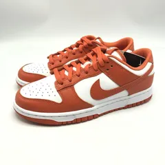 【中古】NIKE DUNK Low Retro BTTYS White/Cosmic Clay スニーカー 27cm DV0833-114 オレンジ ホワイト ナイキ[10]