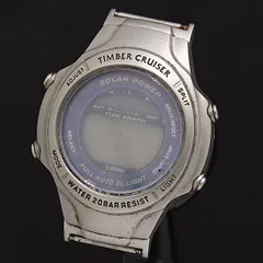  カシオ ティンバークルーザー TIC-10 ソーラー デジタル文字盤 メンズ腕時計 2000000 NSK SMZ