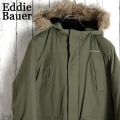 エディーバウアー ファー付フード 裏ボア ミリタリー系 ダウンタウンジャケット