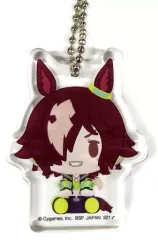 【中古】雑貨 ウオッカ ちょこのっこアクリッツチャーム(1) 「一番くじ ウマ娘 プリティーダービー 1弾」 F賞