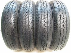 中古夏タイヤ■145R12 6PR■4本セット■ブリヂストン■K305