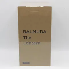 【新品未開封】BALMUDA The Lantern L02A-BK ブラック LED バルミューダ ザ・ランタン 本体のサムネイル