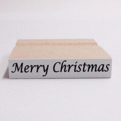 Merry Christmas はんこ（1行）　⑧