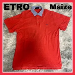 ☆未使用品☆ETRO エトロ ボタンダウン ポロシャツ レッド系 Sサイズ 2025年最新】Etro メンズ ポロシャツの人気アイテム - メルカリ