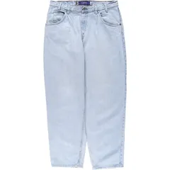 古着 90年代 リーバイス Levi's SILVER TAB シルバータブ BAGGY バギー テーパードデニムパンツ USA製 メンズw36相当/evb008078