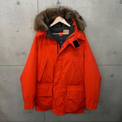 良品 WOOLRICH アークティックパーカ ダウンジャケット L オレンジ