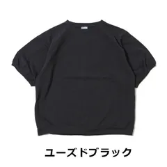ユーズドブラック m l xl USAコットン 日本製 tシャツ 半袖 メンズ レディース ワラワラスポーツ WALLA WALLA SPORT 9オンス ランタンスリーブ 半袖 Tee 040063のサムネイル