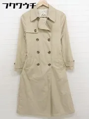 ◇ ◎ AS KNOW AS PINKY アズノゥアズピンキー 長袖 トレンチコート サイズ* ベージュ レディース  【1109280008139】のサムネイル