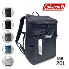 新品 コールマン ウォーカースクエアバックパック20 PC収納 ノートパソコン 20L 20リットル 大きめ タブレット 撥水 正規品 新品未使用