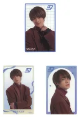 【中古】キャラカード 伊藤壮吾(SUPER★DRAGON) ビジュアルクリアカード3枚セット 「EBiDANくじ～I’ll be with you forever.～」 E賞