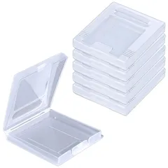 CHASO ゲームボーイ GB ソフト ケース ゲームボーイカラー カセット 収納 コレクター カバー 6個 [6個/半透明]