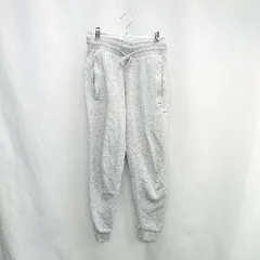 ◇ ⊇ adidas アディダス 裏起毛 ロゴ刺<!-利用不可文字-!> スウェットパンツ サイズS グレー系 レディース E  【1502180013669】