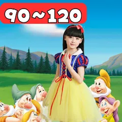 コスプレ 白雪姫 ハロウィン キッズ ドレス コスチューム 女の子 プリンセス プリンセスドレス 童話キャラクター衣装 子供用ハロウィンコスチューム おとぎ話テーマパーティー クラシックアニメ風衣装 キッズコスプレ