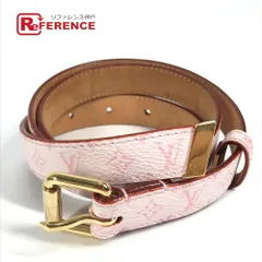美品 ルイヴィトン サンチュール モノグラム チェリーブロッサム M9273W LOUIS VUITTON ルイヴィトン ベルト サンチュールミニ M9273W