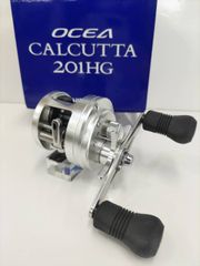 【極美品・機関良好】シマノ 11オシア カルカッタ 201HG（01）リール　ジギングリール　コンクエスト オフショア　ジギング　ライトジギング　スロージギング　ジギング船　タイラバ　ハマチ　イナダ　ワラサ　ブリ　サワラ　マダイ　タチウオ