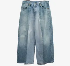 OLDPARK リメイクデニム SLIT JEANS リーバイス Levi's OLDPARK(オールドパーク) LEVI'S REMAKE DENIM PANTS リーバイス