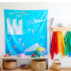 SARAH‘S SILK - Large Under The Sea Playmap ラージ•アンダー•ザ•シー プレイマップ