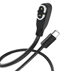 Shokzイヤホン用充電ケーブル 急速充電 Aeropex AS800 OpenComm 互換 骨伝導イヤホン用アクセサリー 持ち運び便利 良質な素材 耐久性 1m ブラック (Type Cコネクタ) 0