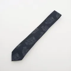 【極美品】ベルルッティ ネクタイ カリグラフィ ネイビー マルベリーシルク BERLUTI ベルルッティ カリグラフィ ネクタイ マルベリーシルク