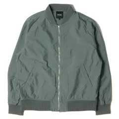 BEAMS ビームス ジャケット ナイロン ミリタリー ボンバージャケット エフェクター MA-1 20SS アウター ブルゾン オリーブ L シンプル 無地 カジュアル ブランド 着回しのサムネイル