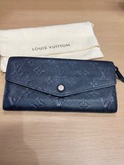 Louis Vuitton ルイヴィトン エナメル 長財布 レッド 赤 箱付き