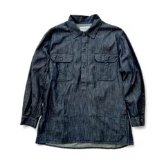 ササフラス　デニムシャツ　Sサイズ 中古・古着通販】SASSAFRAS (ササフラス) デニムシャツ ブルー
