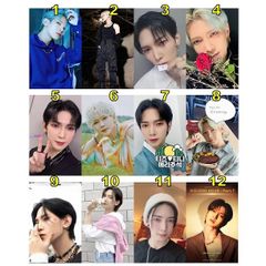 K-POP グッズ ateez エイティーズ YEOSANG ヨサントレカ 風 フォト カード #オリジナル #メール便可 #アチズ #atiny #トレーディングカード