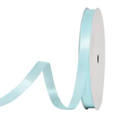 新品 両面サテンリボン 水色 幅10 mm 縦長100ヤード 約91メートル 大容量 ギフトラッピング用リボン ちょう結び 包装 贈り物 プレゼント用リボン 細巾 長い お徳用 クラフト 手作り ハンドメイド DIY 手芸用品 アクセサリーパーツ 髪飾り素材