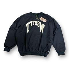 【TTT MSW】 抽選販売 TTTロゴスウェット ブラック S 4/8発売｜TTTMSW logo sweat 