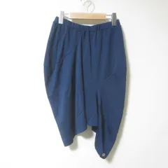 s774　zucca　ズッカ　ネイビー　スカート　M　アシンメトリーのサムネイル
