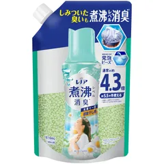 【数量限定】詰め替え 花とおひさまの香り 1810mL 部屋干し 抗菌ビーズ 煮沸レベル消臭 [大容量] 超消臭 レノア