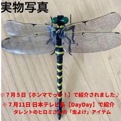 1個　超リアル　12cm オニヤンマ　おにやんま　オニヤンマ君　オニヤンマくん　とんぼ　虫除け