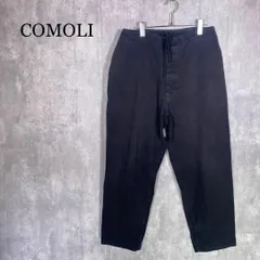 『COMOLI』コモリ (3) コットンツイルドローストリングパンツ
