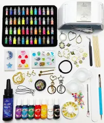 【在庫処分】スターターキット 初心者 レジン レジン液 UV レジン セット Ailes(エール) (S)