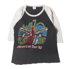 THE WHO 80s ラグランtシャツ vintage 希少 バンドtシャツ 中古・古着通販】THE KNiTS (ザ ニッツ) 【古着】The WHOバンドT