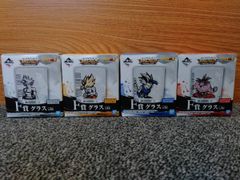 오리 166 드래곤 볼 이치 반 쿠지 F상 글라스 전 4 종 BATTLE OF WORLD with DRAGONBALL LEGENDS