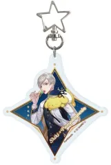 【中古】キーホルダー 神楽坂四季＆ポムポムプリン 「Starry☆Sky×サンリオキャラクターズ 星型ナスカンアクリルキーホルダー 02.Autumn＆Winter」
