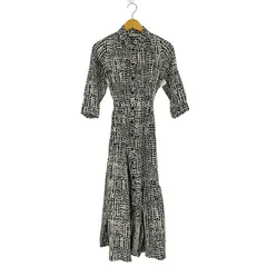 ザラ ZARA ZW COLLECTION LONG PRINTED DRESS ロング プリント ドレス ワンピース レディース import：XS 