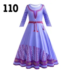 ディズニー WISH アーシャ コスプレ 女の子 ハロウィン ドレス 110