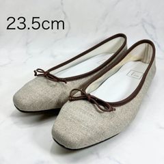 【新品訳あり】イング　スクエアバレエシューズ　23.5ｃｍ　アイボリー