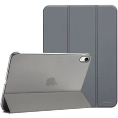 【特価セール】ProCase iPad 10世代 ケース 2022 10.9インチ A2696 A2757 A2777 軽量 耐衝撃 三つ折り スタンド スマートカバー(グレー)のサムネイル