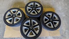 【4本セット】ZVW50　50プリウス　純正ホイール　7J×17 オフセット＋50　PCD100　215/45R17