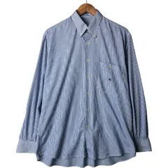 古着 バーバリー Burberry's LONDON 長袖 ボタンダウンストライプシャツ メンズXL相当/eaa571633