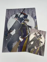 刀剣乱舞 クリアファイル ポストカード へし切長谷部 日本号