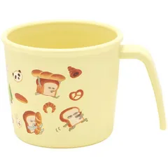 抗菌 電子レンジ・食洗機対応 ハンドル付コップ パンどろぼう スケーター